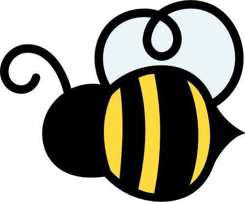 (s301-F2) Cute Bumble Bee Honeybee