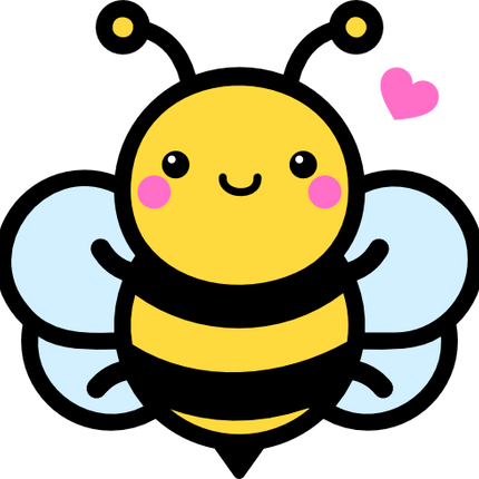 (s301-X) Cute Bumble Bee Honeybee