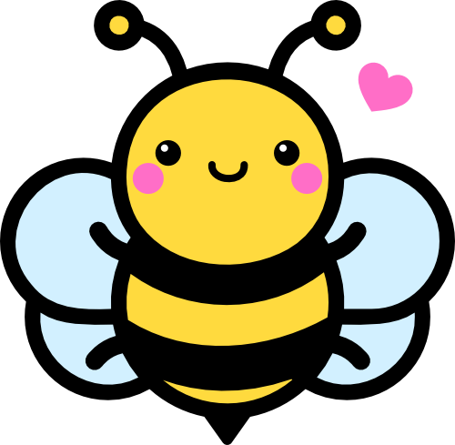 (s301-X) Cute Bumble Bee Honeybee