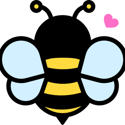 (s301-Z) Cute Bumble Bee Honeybee