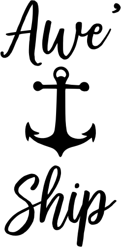 (303-01-A) Cruise Anchor Custom Text