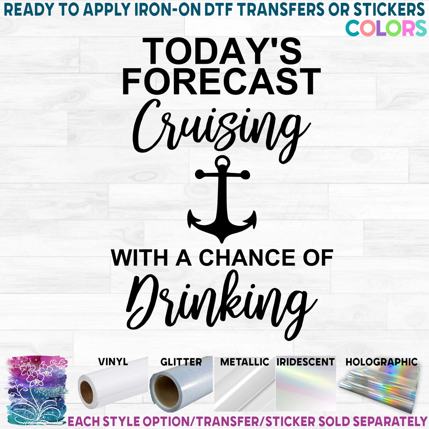 (s303-1A) Today's Forecast Cruising with a Chance of Drinking Anchor