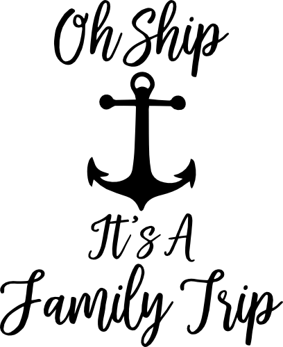 (s303-1A) Cruise Anchor Custom Text