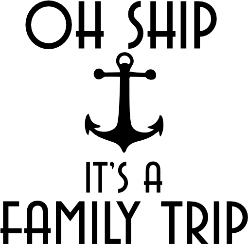 (s303-1G) Anchor Cruise Custom Text