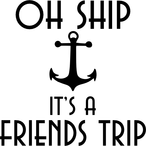 (s303-1G) Anchor Cruise Custom Text