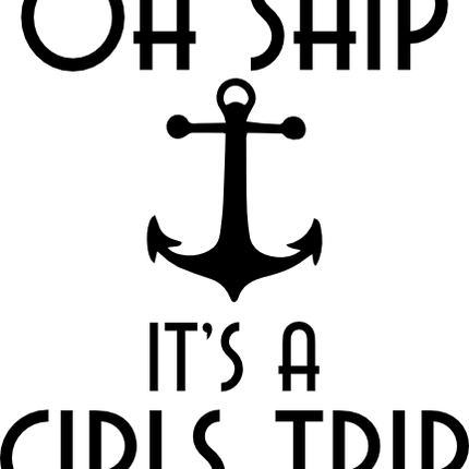(303-01-G) Anchor Cruise Custom Text