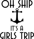 (s303-1G) Anchor Cruise Custom Text