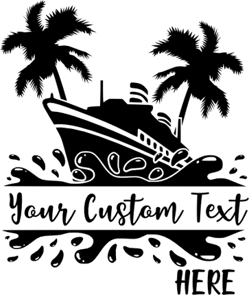 (303-01-I) Cruise, Cruising Custom Text