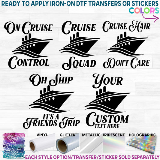 (s303-1J) Cruise Hair Don't Care On Cruise Control Cruise Squad Family Cruise Oh Ship