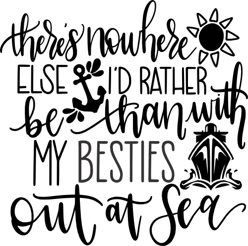 (303-02-B) There's Nowhere Else I'd Rather Be than with my Family out at Sea