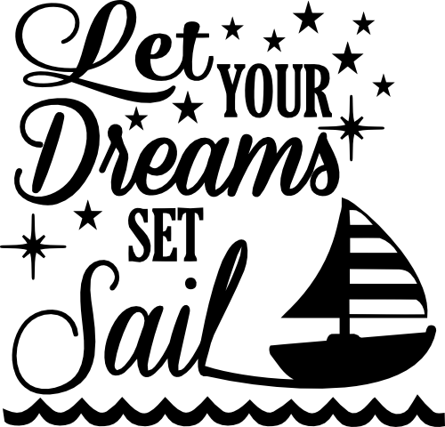 (303-02-J) Let Your Dreams Set Sail