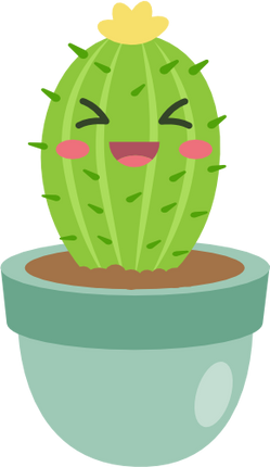 (304-01) Kawaii Cactus Succulents