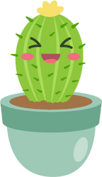 (304-01) Kawaii Cactus Succulents