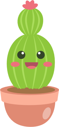 (304-01) Kawaii Cactus Succulents