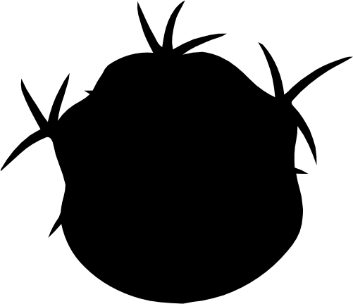 (s304-J) Cactus Silhouette