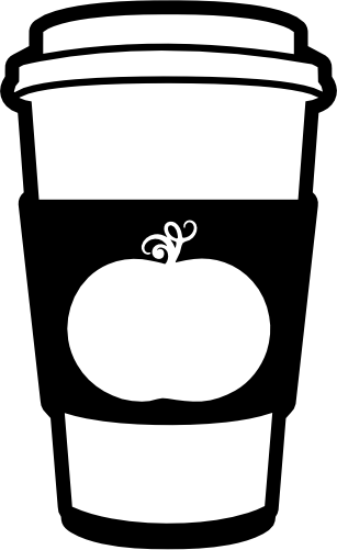 (s308-1-C) Coffee Latte To Go Cups Pumpkin