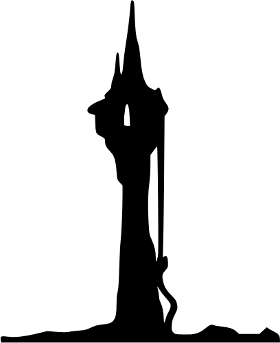 (030-C) Princess Castle Rapunzel