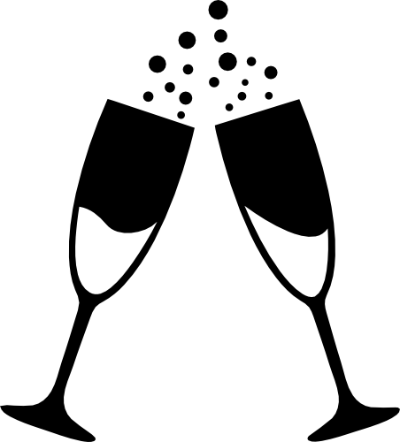 (s310-1-J) Champagne Wine Glasses