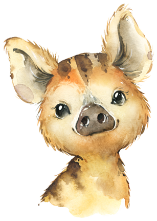 (s313-1-3D) Baby Pig