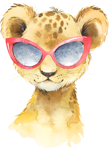 (s313-1-3E-5) Baby Lion Sunglasses