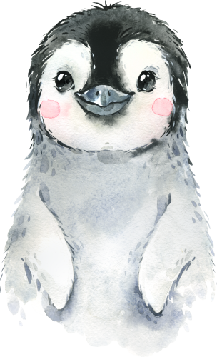 (s313-1-2L) Baby Penguin