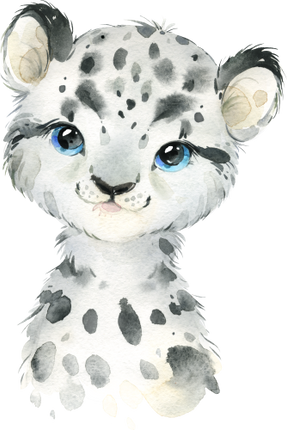 (313-01-2M) Baby Snow Leopard