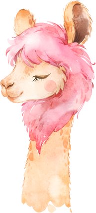 (s313-1-2U) Baby Llama