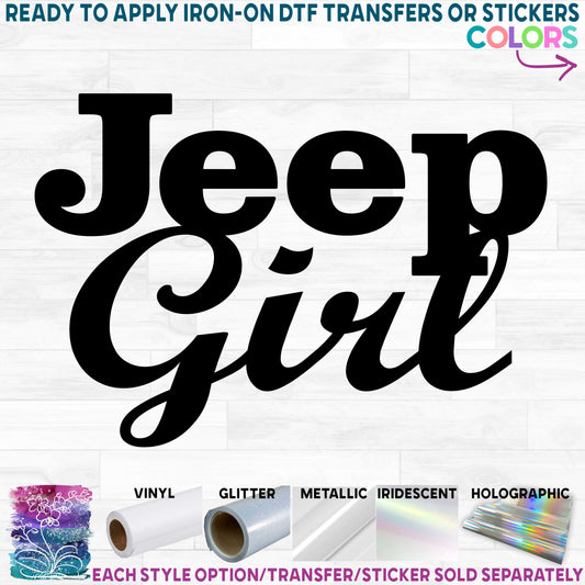 (s314-J) Jeep Girl