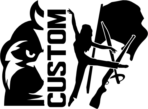 (317-17-I) Blue Jay Cardinal Split Mascot Color Guard Team Custom Iron-On Transfer