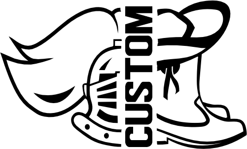 (317-45-T) Ironmen Split Mascot Drill Team Team Custom Iron-On Transfer