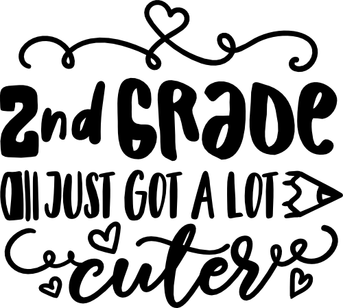 (s320-3) 2nd Grade just got a lot Cuter!