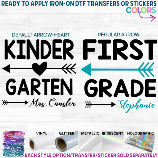 (s320-1) Pre-K, Kindergarten, Any Grade Teacher Student Name