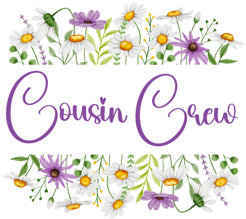 (325-2-3H) Watercolor Daisy Border Family Custom Text