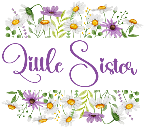(325-2-3H) Watercolor Daisy Border Family Custom Text