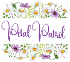 (325-2-3H) Bridal Wedding Party Watercolor Daisy Border Custom Text