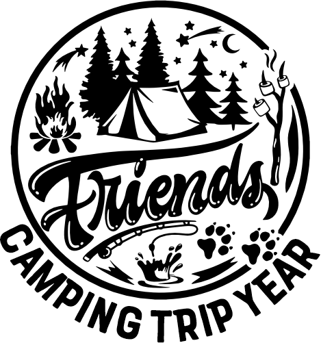 (329-01-K) Friends Camping Trip Year
