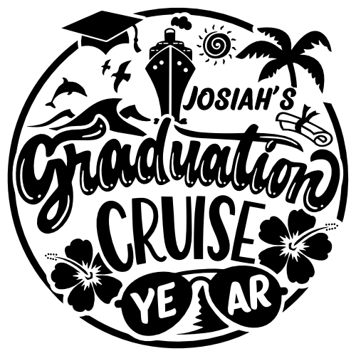 (329-02-1V) Graduation Cruise Year Add Optional Name