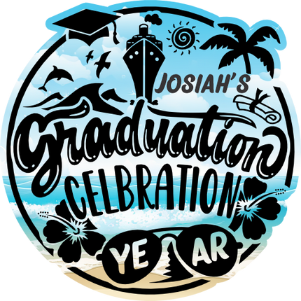 (329-02-2H) Block Name Graduation Celebration Year