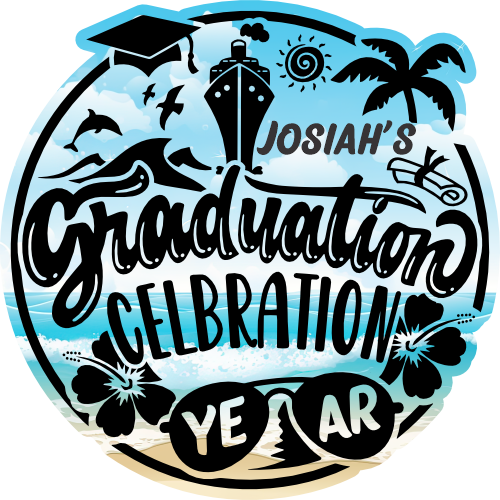 (s329-2H) Graduation Celebration Year Add Optional Name