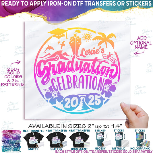(s329-1-H2) Graduation Celebration Year Add Optional Name