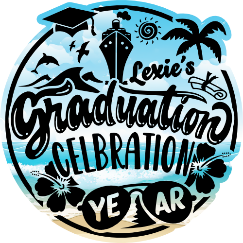 (s329-2H) Graduation Celebration Year Add Optional Name