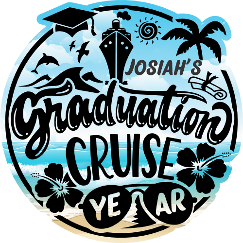 (s329-1V) Graduation Cruise Year Add Optional Name