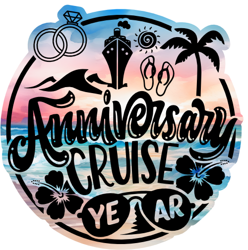 (s329-1X) Anniversary Cruise Year Add Optional Names