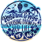 (s329-1O) Husband & Wife Cruising Partners for Life Year