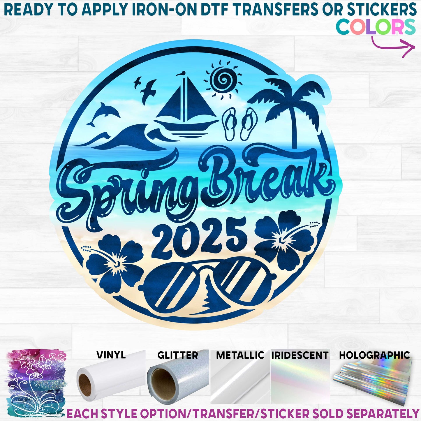 (s329-S-P6210) Spring Break Beach Tropical Vacation 2025