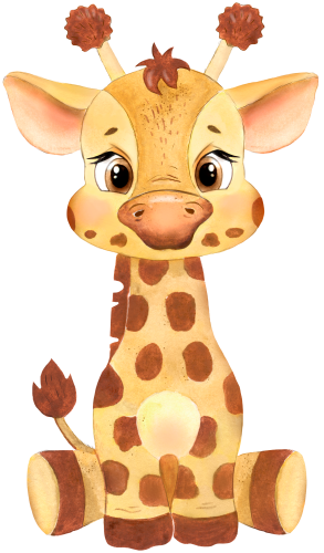 (s330-1-C) Baby Giraffe