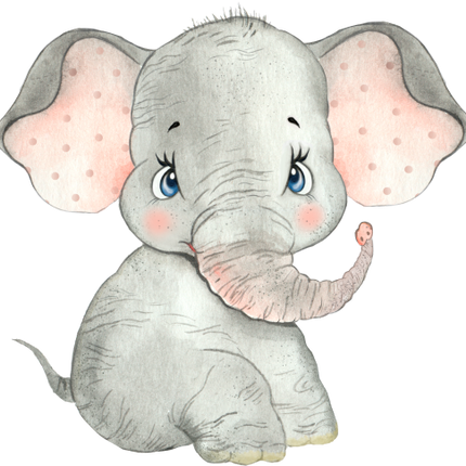(s330-1-E) Baby Elephant