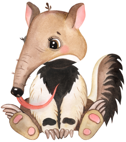 (s330-1-M) Aardvark