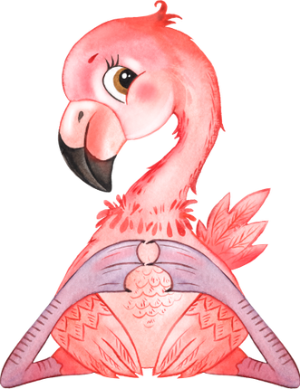 (s330-1-Q) Flamingo