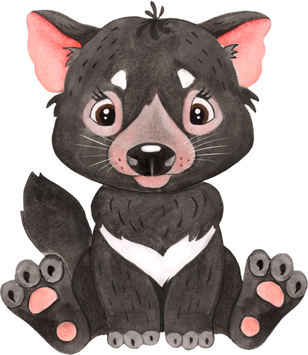 (s330-5-E) Tasmanian Devil